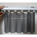 Stainless steel hanging metal mesh chain curtain